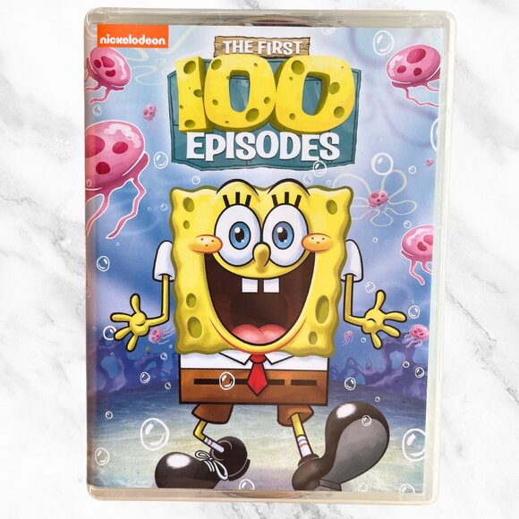 SpongeBob SquarePants The First 100 Episodes (14 DVD Set) *GOOD COND* FREE SHIP - Picture 1 of 6